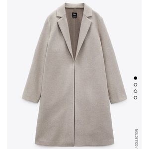 Zara Lapel Coat